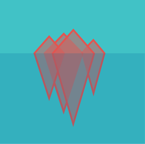 iceberg graphic